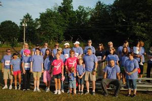 Members of the 2012 WFBH Team
